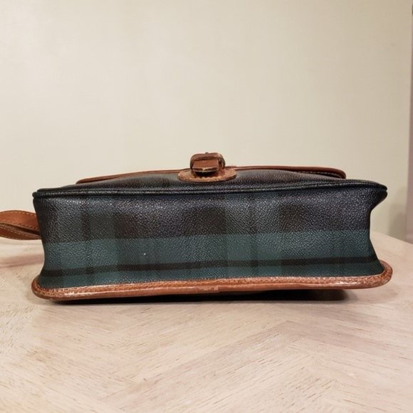 🌟VINTAGE🌟 Polo by Ralph Lauren Blackwatch Plaid Crossbody Bag - Picture 7 of 15